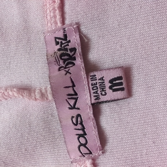 DOLLS KILL X BRATZ crop top hoodie - Picture 3 of 6
